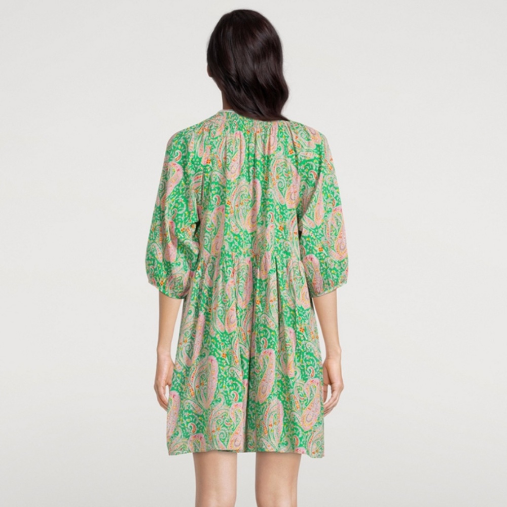 BA&SH ODEAN MINI DRESS - Picture 2 of 4